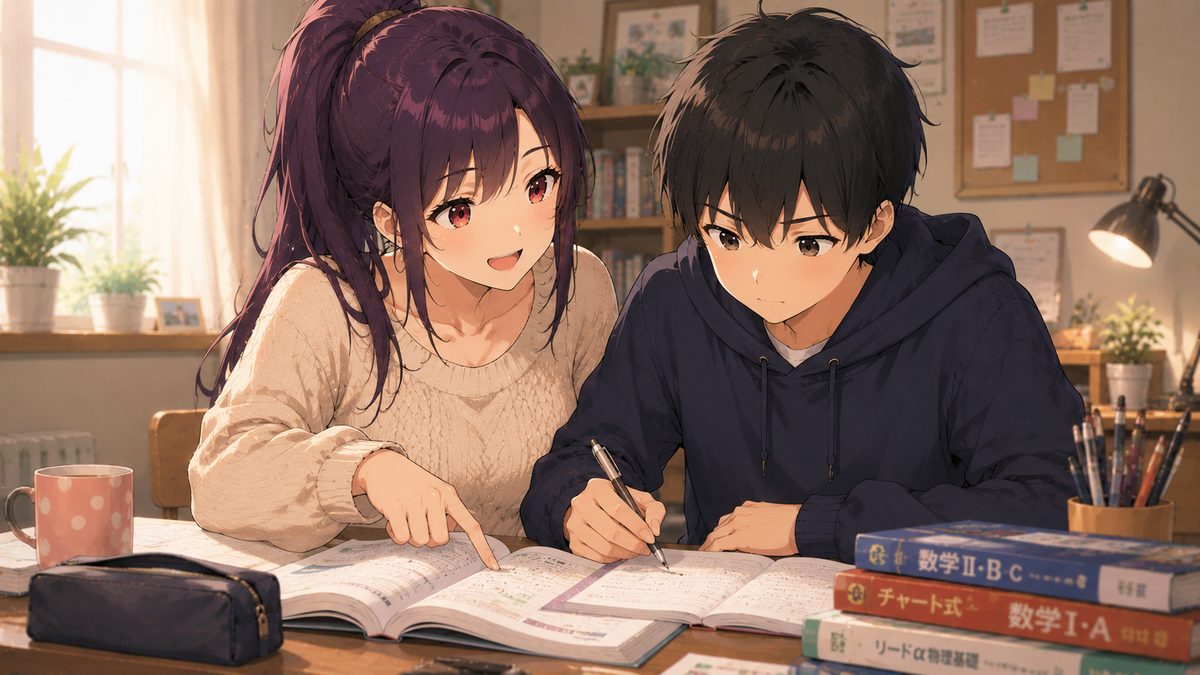家庭教師役のいとこのお姉ちゃん