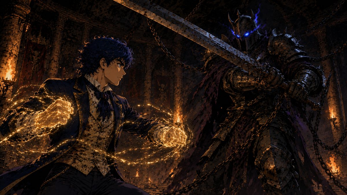 暗黒騎士との死闘