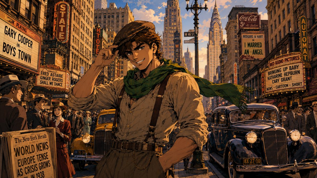 1938年のニューヨーク 不良青年ジョセフ