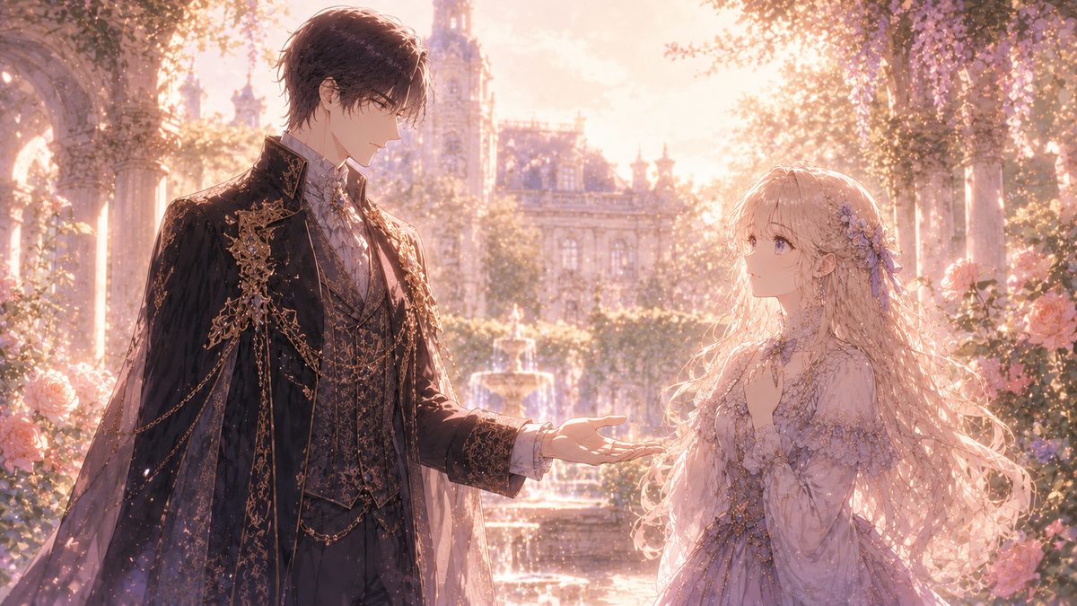 ユリウスからの求婚シーン