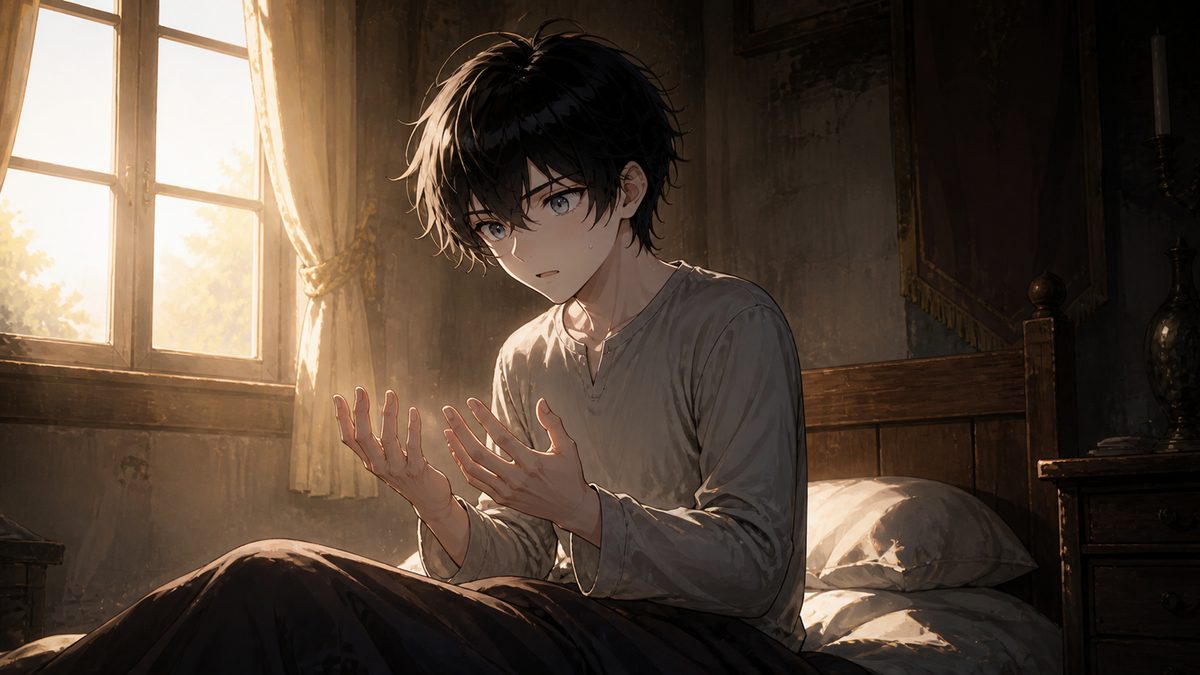 二度目の人生で剣を振るう主人公の戦闘シーン